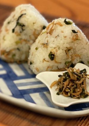 小松菜とじゃこの菜飯(なめし)-レシピのメイン写真