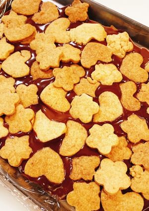 お花畑チョコまみれクッキー-レシピのメイン写真