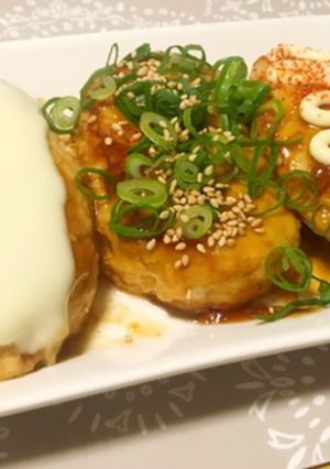 豆腐入り♪ふわふわ3種のつくね-レシピのメイン写真