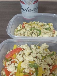 イタリアン風鶏そぼろ炒め-レシピのメイン写真