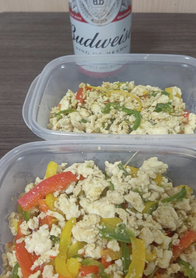 イタリアン風鶏そぼろ炒め-レシピのメイン写真
