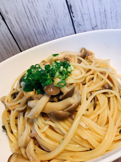きのことツナの簡単ワンパン和風パスタ-レシピのメイン写真