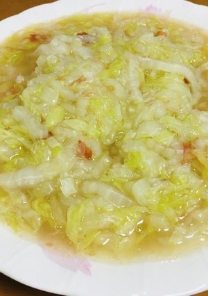 とっても簡単☆白菜の梅干し煮-レシピのメイン写真