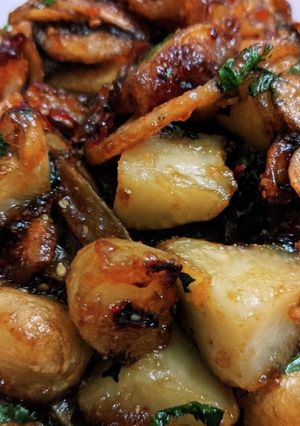 ご飯がすすむ根菜の甘辛炒め-レシピのメイン写真