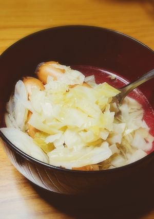 キャベツとソーセージの簡単ポトフ-レシピのメイン写真