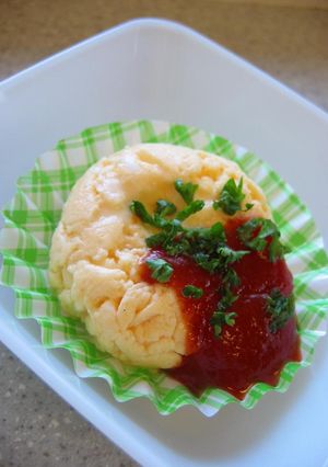お弁当に♪たまご1個でたまご焼きボール♪-レシピのメイン写真