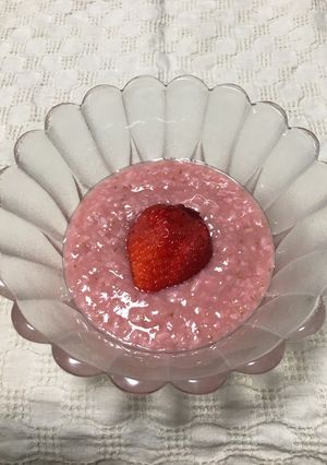 甘酒いちご-レシピのメイン写真