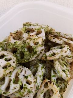 れんこん塩青のり炒め-レシピのメイン写真