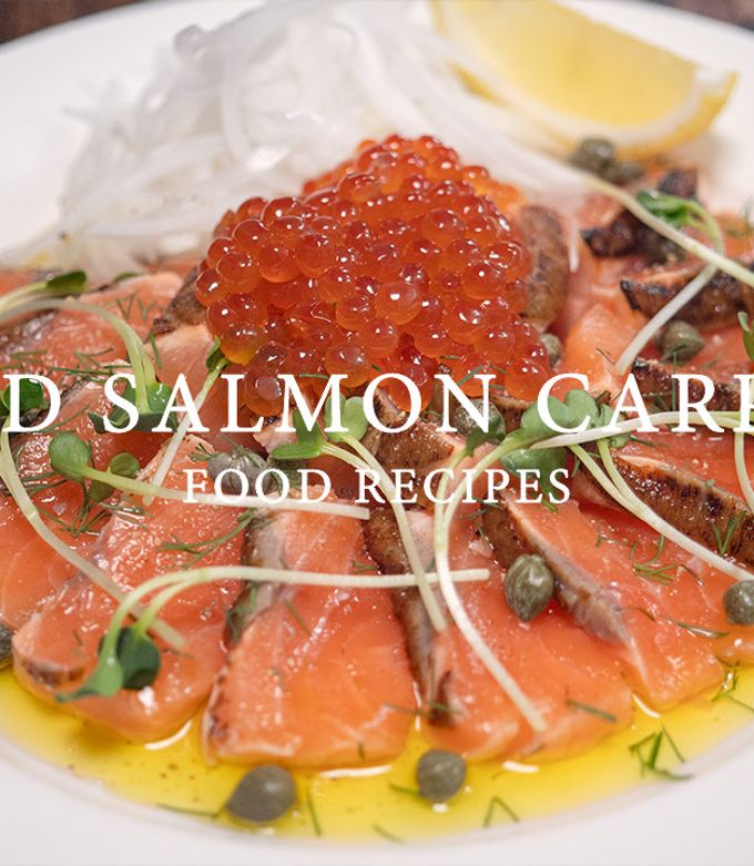 炙りサーモンのカルパッチョ by フードレシピ 【クックパッド】 簡単