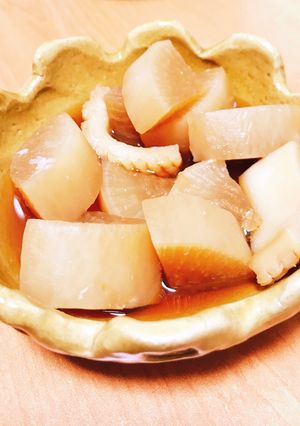 大根とイカの煮物-レシピのメイン写真