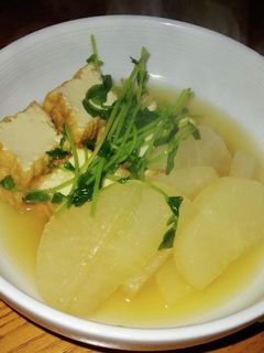 簡単☆厚揚げと大根の白だし煮-レシピのメイン写真