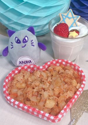 ラキオンマ風キムチチャーハン-レシピのメイン写真