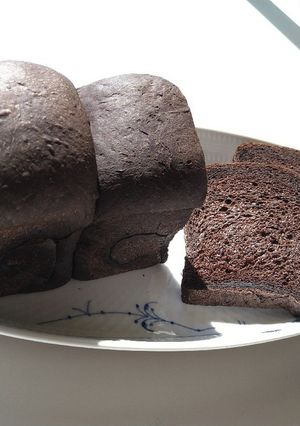 しっとりふわふわ!ビターチョコ生食パン-レシピのメイン写真