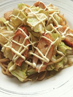 やる気がなくてもレンジで速攻焼きそば-レシピのメイン写真