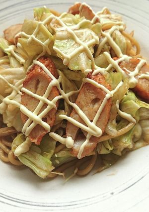 やる気がなくてもレンジで速攻焼きそば-レシピのメイン写真