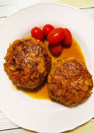 簡単！アレルギー対応ふわふわハンバーグ-レシピのメイン写真