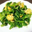菜の花と玉子の炒め物
