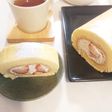 ふんわり春を運ぶいちごのロールケーキ