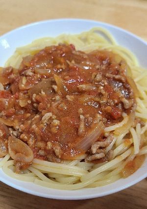 レンチントマトパスタ-レシピのメイン写真