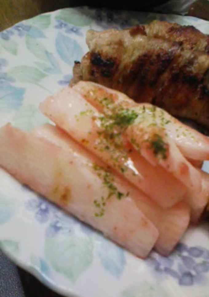 手抜き♪長芋の梅肉和え-レシピのメイン写真