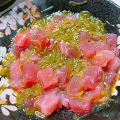 รูปของ マグロのさっぱり小鉢