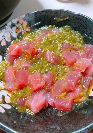マグロのさっぱり小鉢-レシピのメイン写真