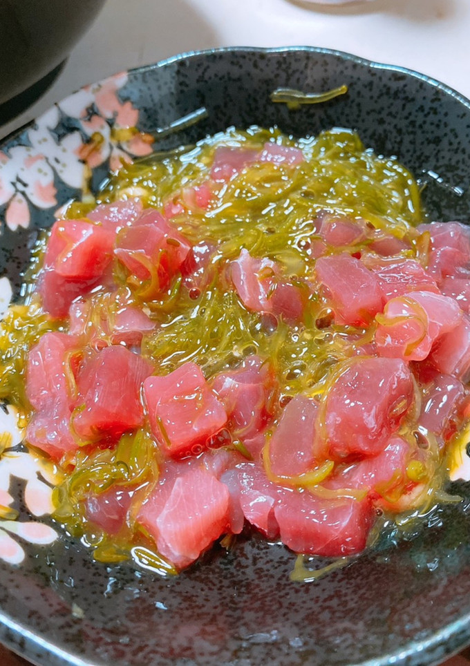 マグロのさっぱり小鉢-レシピのメイン写真