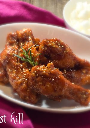 鶏手羽元のヤンニョムチキン-レシピのメイン写真