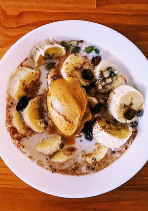満足オートミール朝ごはん-レシピのメイン写真