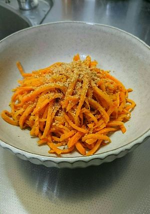1番簡単な人参みそキンピラ-レシピのメイン写真