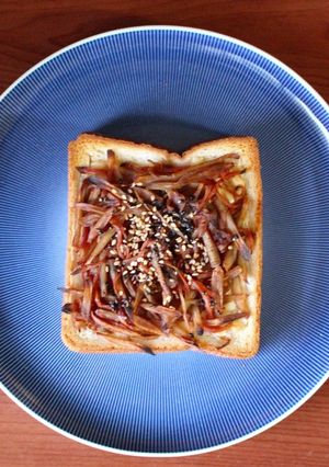 冷凍作りおきOK☆きんぴらチーズトースト-レシピのメイン写真