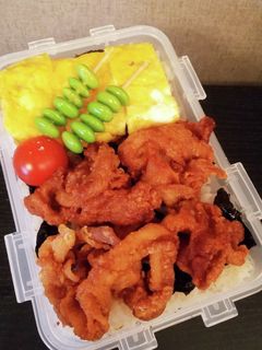 お弁当(2/24)豚肉の唐揚げ-レシピのメイン写真