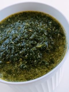 シソの葉でジェノベーゼ-レシピのメイン写真