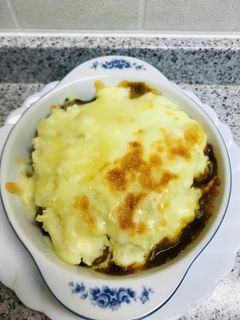 カレーとマッシュポテトのチーズ焼き-レシピのメイン写真