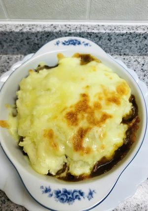 カレーとマッシュポテトのチーズ焼き-レシピのメイン写真