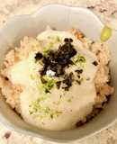 おでんの残りつゆで茶飯麦とろろごはん