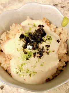 おでんの残りつゆで茶飯麦とろろごはん-レシピのメイン写真