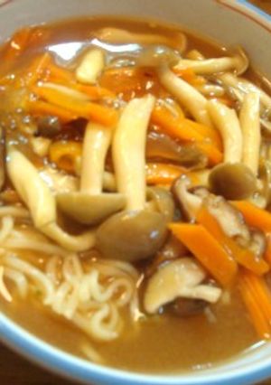 ❤味噌ラーメンのきのこあんかけ❤-レシピのメイン写真