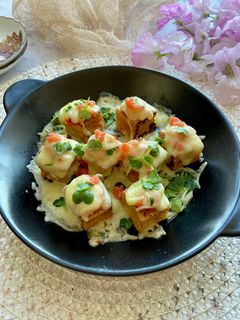 おうち居酒屋!厚揚げの明太チーズ焼き-レシピのメイン写真