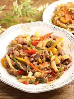 レンジで簡単!青椒肉絲☆プルコギリメイク-レシピのメイン写真