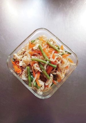 崩し豆腐入り切り干し大根の煮物-レシピのメイン写真