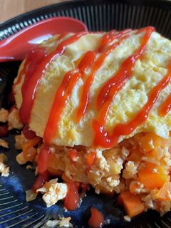 ヘルシーオムライス-レシピのメイン写真