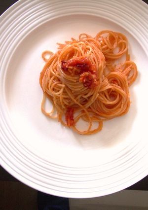 トマトソースの辛いパスタ（アラビアータ）-レシピのメイン写真