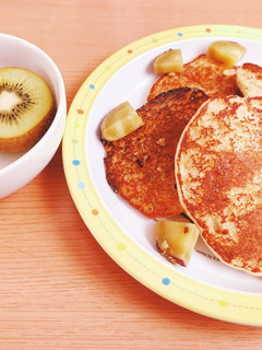 ホットケーキミックス不要!パンケーキ-レシピのメイン写真