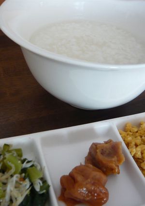 一人のお昼は中華粥（＠＾~＾＠）-レシピのメイン写真