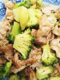 ブロッコリーと豚こま肉の生姜だれ炒め-レシピのメイン写真