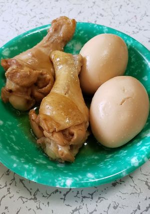 超簡単！鶏手羽元と卵のさっぱり照り煮-レシピのメイン写真