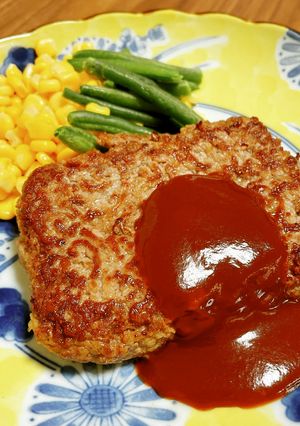 手抜きハンバーグ-レシピのメイン写真