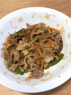 調味料1つ!豚肉のお好み炒め☆-レシピのメイン写真