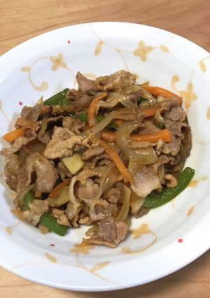 調味料１つ！豚肉のお好み炒め☆-レシピのメイン写真